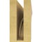 Ekena Millwork 6"W x 36"D x 12"H Thin Rockford Rough Cedar Woodgrain TimberThane Corbel, Primed Tan CORUR06X36X12ROCRCPR - alternate 2
